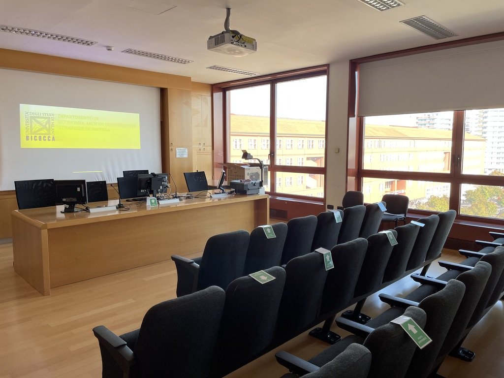 Un'aula del campus